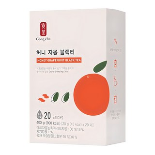 공차 허니자몽블랙티, 20g, 20개입, 1개