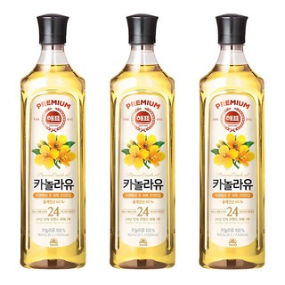 해표 카놀라유 900ml 3개 상품 이미지