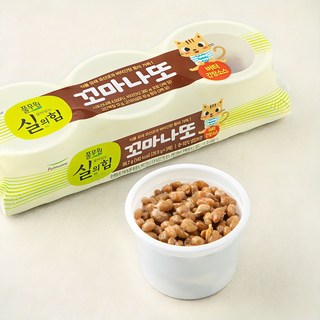 풀무원 살아있는 실의힘 꼬마나또 버터 간장소스, 29.9g, 3개입, 1개