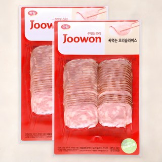 주원산 슬라이스 오리 고기 320g, 2팩 세트 싸먹는오리슬라이스 주원산 슬라이스 오리 고기 320g, 2팩 세트 싸먹는오리슬라이스