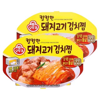 오뚜기 칼칼한 돼지고기김치찜, 180g, 2개