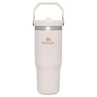 스탠리 아이스플로우 플립 스트로 텀블러, 로즈쿼츠, 887ml, 1개
