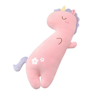 어반카 인형 안전벨트 쿠션, 핑크공룡