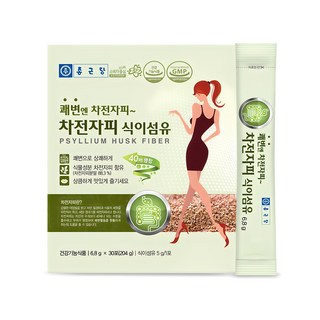 종근당 차전자피 식이섬유 30p, 6.8g, 1개