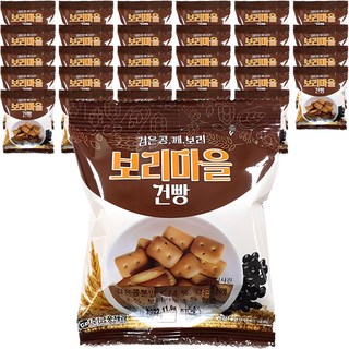 금풍제과 검은콩 깨 보리건빵, 30g, 30개 유통기한임박