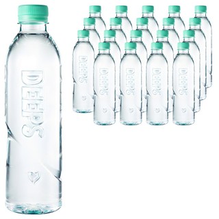 딥스 에코 그린 먹는 해양 심층수 무라벨, 500ml, 20개