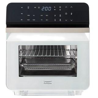 풀무원 스팀쿡 에어프라이어 11L, AV10C10WG, 샌드그레이