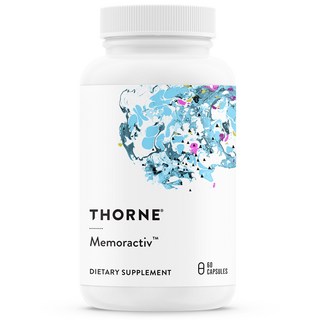 Thorne 乙酰左旋肉鹼複合素食膠囊, 60顆, 1罐