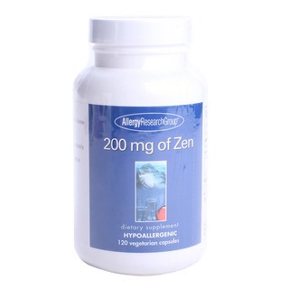 AllergyResearchGroup GABA&左旋茶胺酸植物膠囊, 120顆, 1罐