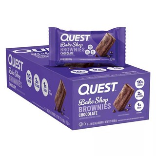 QUEST NUTRITION Babe Shop 布朗尼巧克力口味 10 塊, 1個, 560g
