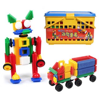 한립토이스 바구니 과학블럭, 3세이상, 1개