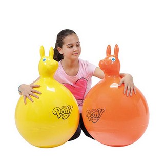 GYMNIC PONY跳跳馬 橘色, 橘子, 45厘米