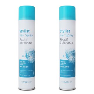 더페이스샵 스타일리스트 헤어스프레이, 300ml, 2개