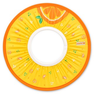 마니또 샴푸모자 유아목욕용품, 오렌지, 1개