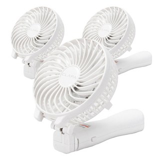클래파 핸디형 미니 선풍기 BFB-HF2600W 화이트 3개