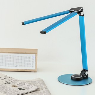 아이린 메탈 듀얼 LED 스탠드 IR2200, 블루 IR2200BL