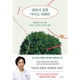 영혼이 강한 아이로 키워라 : 대한민국 부모 멘토 조선미 교수의 자녀교육 명강, 북하우스