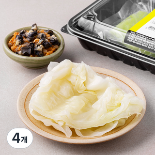 남도애꽃 양배추 숙쌈과 우렁보리쌈장세트, 270g, 4개