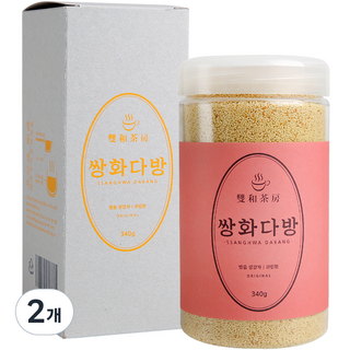 쌍화다방 벌꿀생강차, 340g, 1개입, 2개