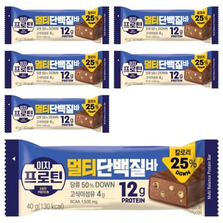 이지프로틴 멀티단백질바 40g x 6개 팩 프로틴초코바 이지프로틴 멀티단백질바 40g x 6개 팩 프로틴초코바