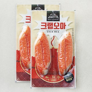 고래사어묵 크랩모아, 140g, 2개