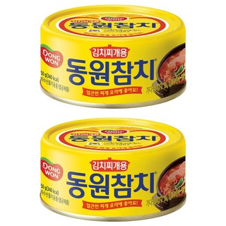 동원 참치 김치찌개용, 250g, 2개