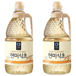 청정원 현미식초, 1.8L, 2개