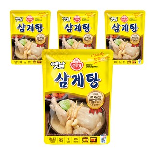 오뚜기 옛날 삼계탕, 900g, 4개
