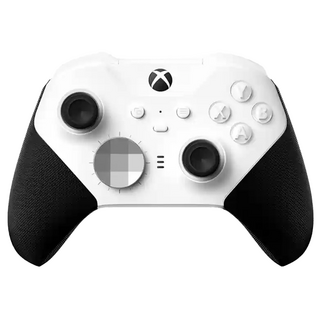 Microsoft 微軟 XBOX Elite 白無線控制器2代 輕裝版, 無線遊戲手柄，白色時尚外觀，PC/XBOX通用, 1個