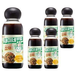 새미네부엌 쇠고기 야채 잡채소스, 5개, 300ml