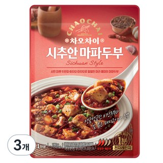차오차이 시추안 마파두부, 180g, 3개