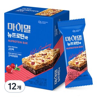 마이밀 뉴프로틴바, 252g, 12개