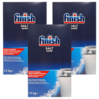 finish 洗碗機專用軟化鹽, 1.5kg, 3盒