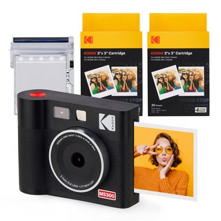 코닥 미니샷 3 ERA 포토프린터 즉석카메라 MS300 + 악세사리 세트 MS300(블랙) 1세트 상품 이미지