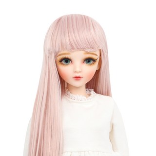 아카라치 구체관절인형 60cm 핑크스트레이트 가발