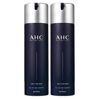 AHC 온리 포 맨 올인원 에센스 - 촉촉함, 산뜻함, 강력 보습 제공, 200ml 2개 세트