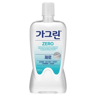 가그린 제로 구강청결제, 1.2L, 1개