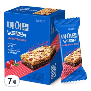 마이밀 뉴프로틴바, 252g, 7개