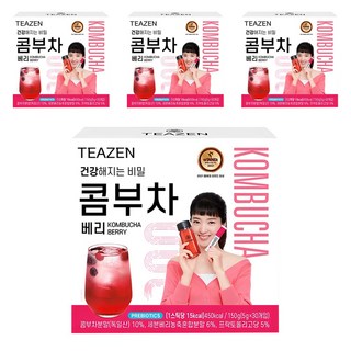 티젠 콤부차 베리, 5g, 30개입, 4개