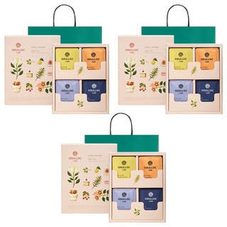 오설록 러블리 티박스 4종 x 3p 선물세트, 얼그레이 3p + 제주영귤 3p + 블랙티 3p + 달빛걷기 3p, 3세트