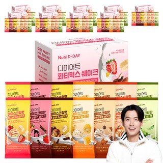 뉴트리디데이 다이어트 파티믹스 쉐이크 7종 세트, 350g, 10세트