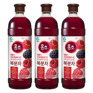 청정원 홍초 복분자