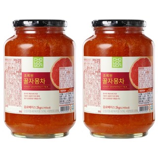 초록원 꿀자몽차, 2kg, 1개입, 2개