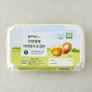 곰곰 무항생제 자연방사 유정란