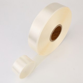 포장넷 공단 기본 리본, 아이보리, 45m, 1개