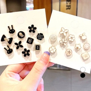 여성용 매너 옷 여밈 오픈방지 패션 포인트 브로치 20종 세트