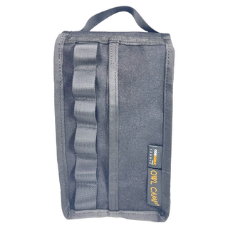 OWL CAMP 紙巾盒 PTB-B, 1000D 尼龍, 尺寸:長23.5cm高10cm寬14cm, 23.5 x 14 x 10cm, 黑色