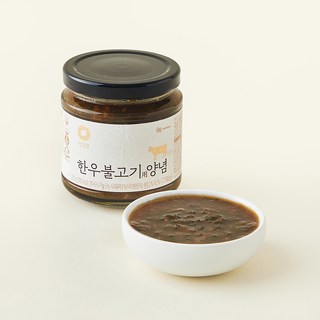 청정원 한우불고기양념, 250g, 1개