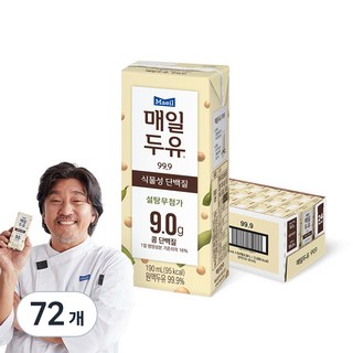매일두유 99.9, 190ml, 72개