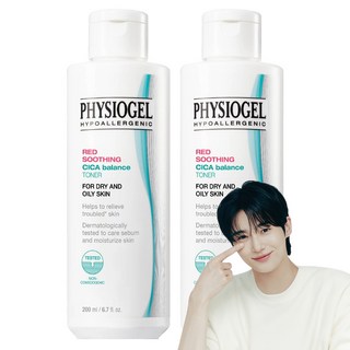 피지오겔 레드수딩 시카밸런스 토너, 200ml, 2개